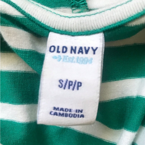 Old navy stripped cap sleeve dress - Picture 5 of 7
